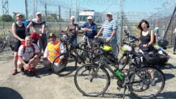 Kerékpár és NW hármashatár túrán